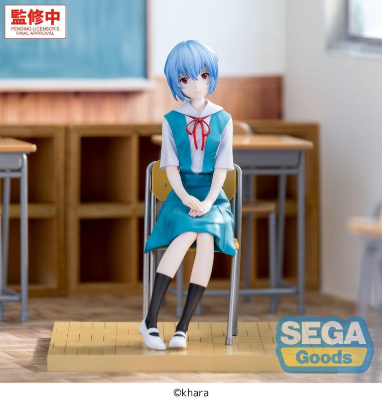 Evangelion: New Theatrical Edition XStellar PVC Figure Rei Ayanami Uniform Ver. 16 cm 1