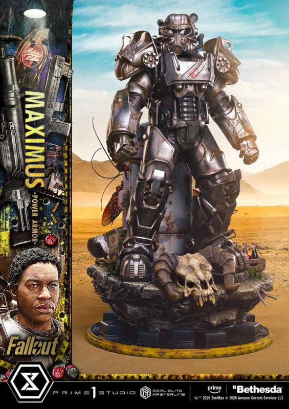 Fallout Real Elite Masterline Statue 1/4 Maximus Power Armor 67 cm 2