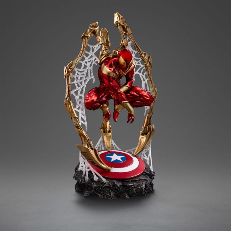 Marvel Art Scale Deluxe Statue 1/10 Spider-man Iron Armor Comics (CCXP Exclusive 2024) 24 cm 2