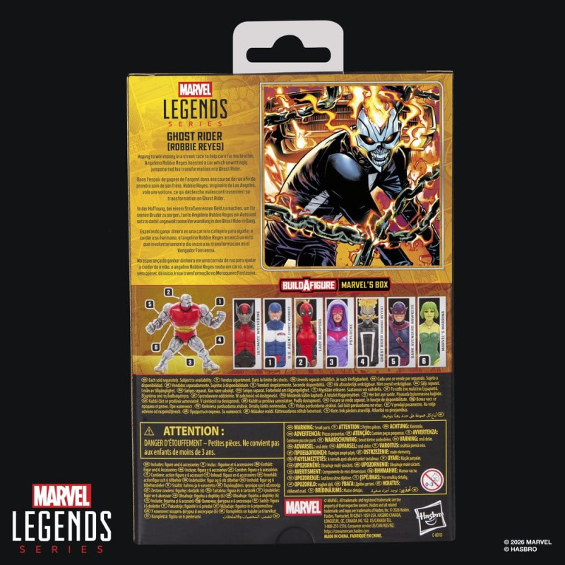 Marvel Legends Action Figure Ghost Rider (Robbie Reyes) (BAF: Marvel's Box) 15 cm 13