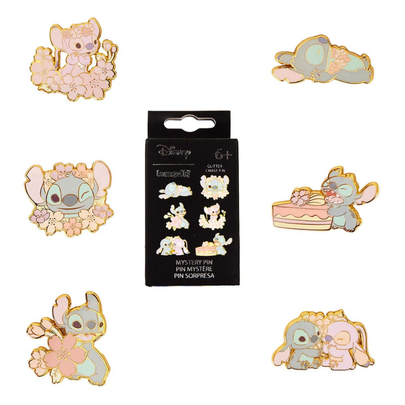 Disney by Loungefly Enamel Pins Blind Box Cute Stitch Assortment (12)