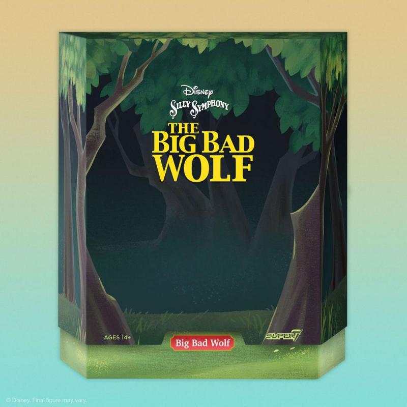 Disney: The Big Bad Wolf 18 cm Ultimates Action Figure - Super7