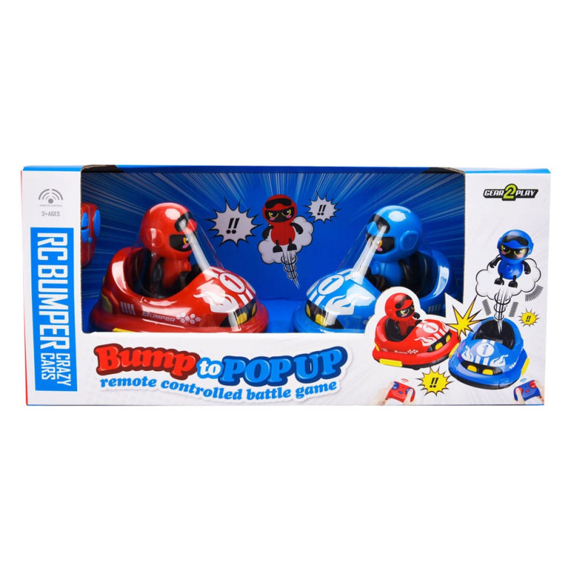 Gear2Play Radio-controlled RC Battle Bumper Bump Cars 1