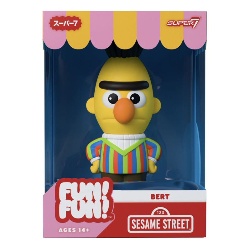 Sesame Street FUN! FUN! Vinyl Action Figure Wave 02 Bert 13 cm 1