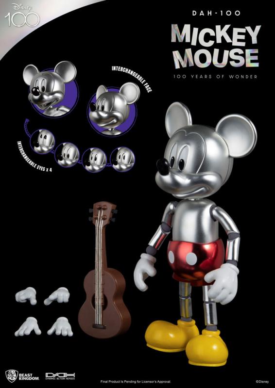 Disney 100 Years of Wonder Dynamic 8ction Heroes Action Figure 1/9 Mickey Mouse 16 cm