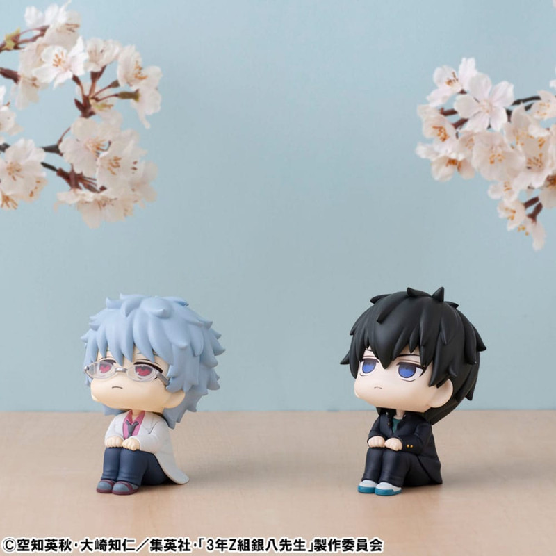 3-Z Ginpachi Sensei Look Up PVC Statue Ginpachi Sakata & Toshiro Hijikata Set (with gift) 11 cm 2