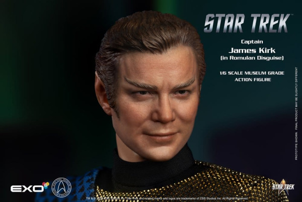 Star Trek: The Original Series Action Figure 1/6 Captain James T. Kirk (Romulan Disguise) 29 cm 4