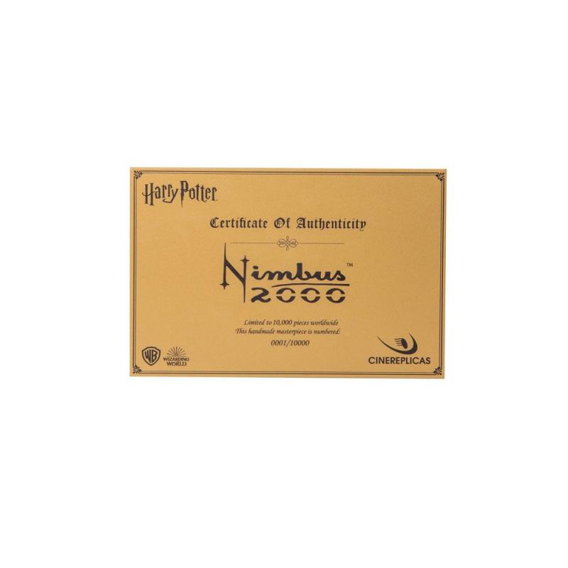 Harry Potter: Replica Nimbus 2000 Magic Broom New Edition - Cinereplicas