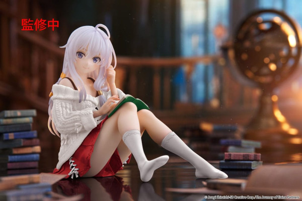 Wandering Witch: The Journey of Elaina PVC Statue Desktop Cute Figure Elaina Casual Clothes Ver. Ren 3