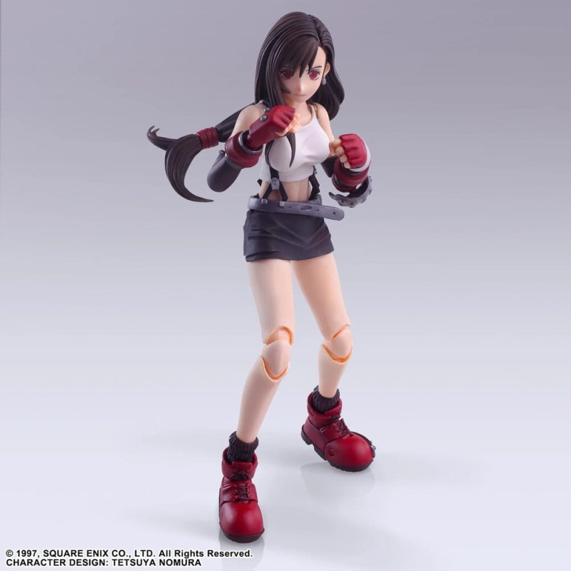 Final Fantasy VII Bring Arts Action Figure Tifa Lockhart Digital Plus Edition 14 cm 6