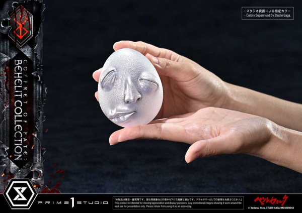 Berserk Life Scale Statues Behelit Skull 20 cm 12