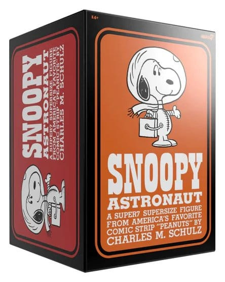 Peanuts Supersize Vinyl Action Figure Snoopy Spacesuit Orange 30 cm 1