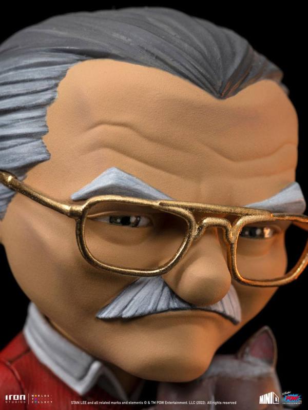 Stan Lee: Stan Lee with Grumpy Cat 14 cm Mini Co. PVC Figure - Iron Studios