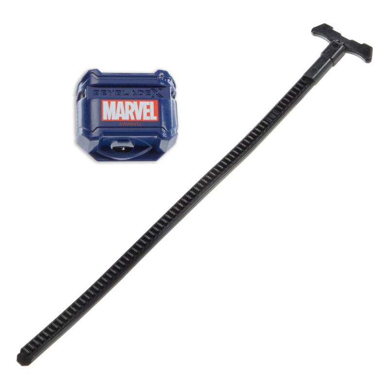 Beyblade X Marvel Collab Iron Man 4-80B vs. Thanos 4-60P 1