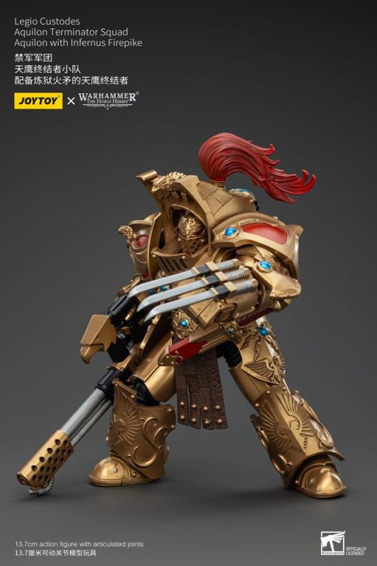 Warhammer The Horus Heresy Action Figure 1/18 Legio Custodes Aquilon Terminator Squad Aquilon with I 5