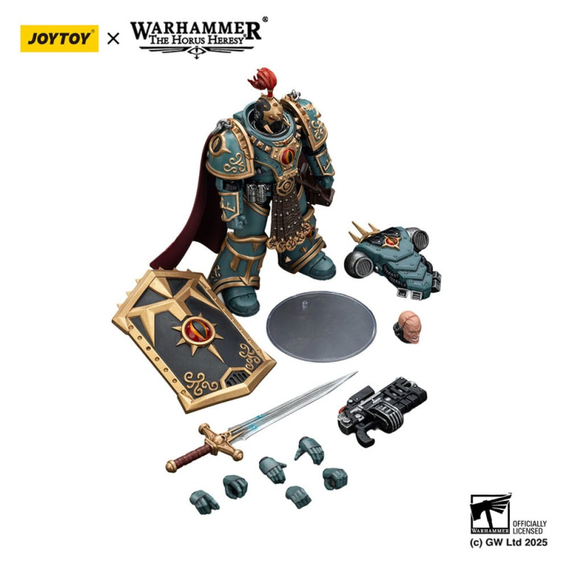 Warhammer The Horus Heresy Action Figure Sons of Horus Little Horus Aximand Captain of the 5th Compa 11