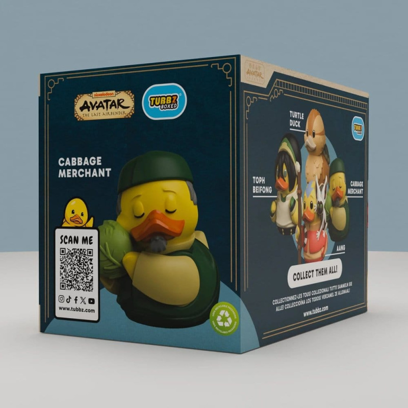 Avatar: The Last Airbender Tubbz PVC Figure Cabbage Merchant Boxed Edition 10 cm 1