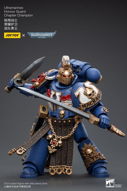 Warhammer 40k Action Figure 1/18 Ultramarines Honour Guard Chapter Champion 12 cm 7