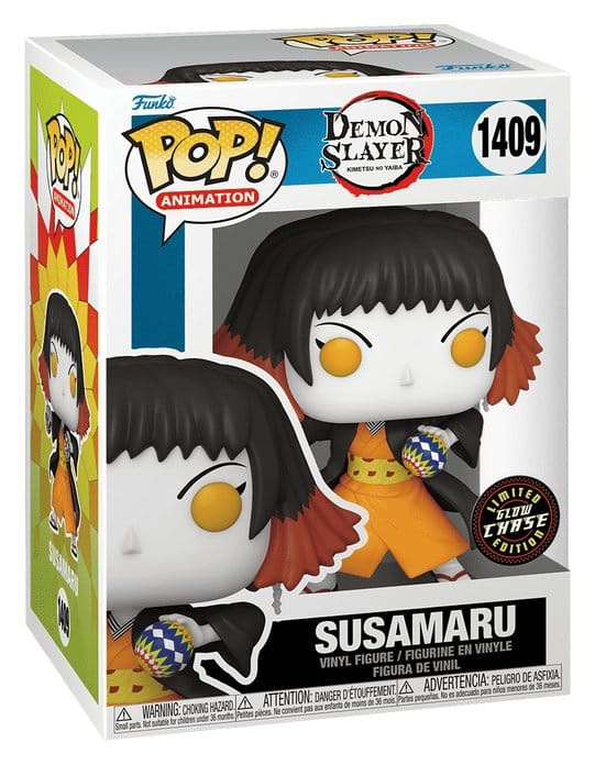 Demon Slayer: Kimetsu no Yaiba POP! Animation Vinyl Figures Susamaru w/Ch 9 cm 3