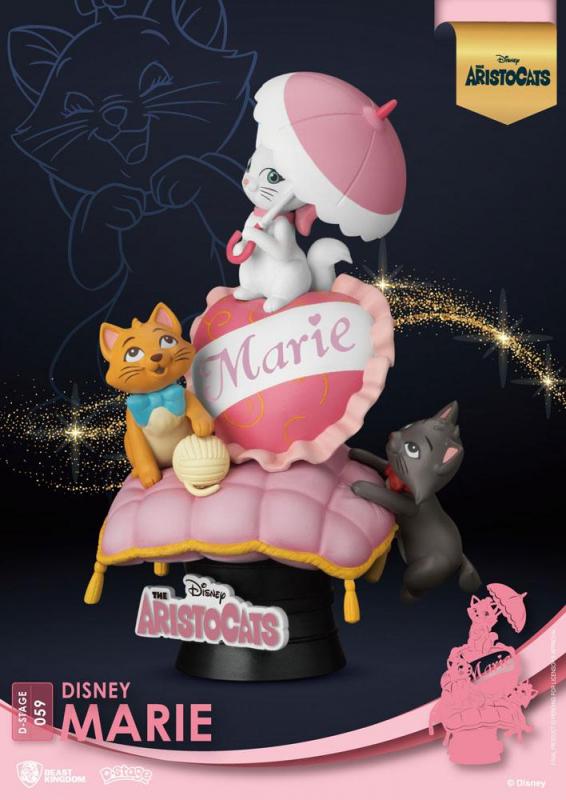 Disney Classic Animation: Marie 15 cm - D-Stage PVC Diorama - Beast Kingdom