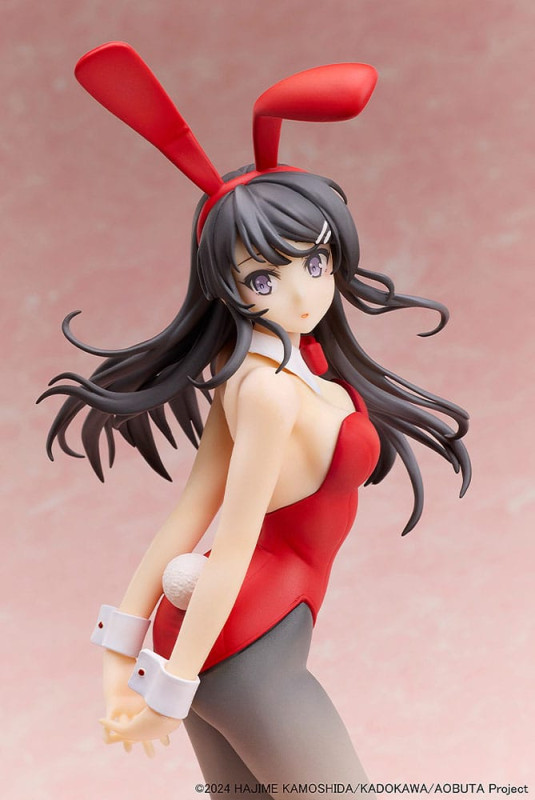 Rascal Does Not Dream of Bunny Girl Senpai Statue 1/7 Mai Sakurajima Red Bunny Girl Ver. 27 cm 6