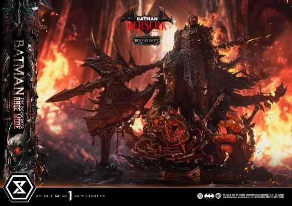 DC Comics Premium Masterline Series Statue 1/4 Batman (Comics) Batman: The Berserker Rage Mode DX Bo 5