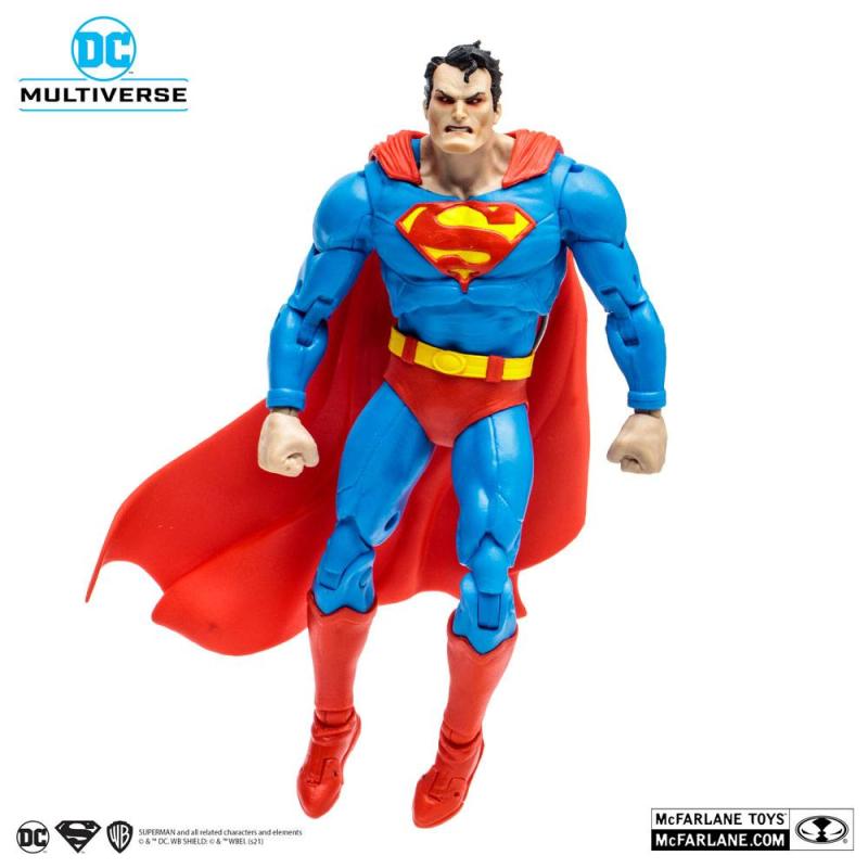 DC Multiverse: Superman (Variant) Gold Label 18 cm Action Figure - McFarlane Toys