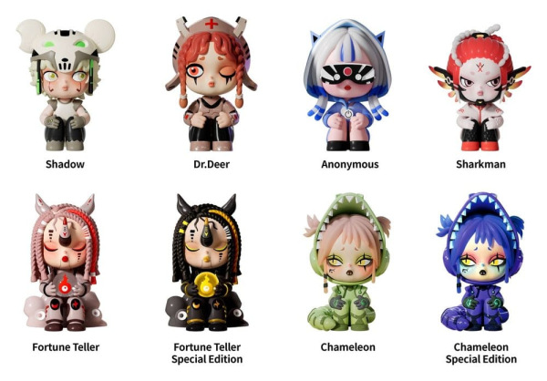 PUNKBYTE Mini-Figures Blind Box Display (12) 1