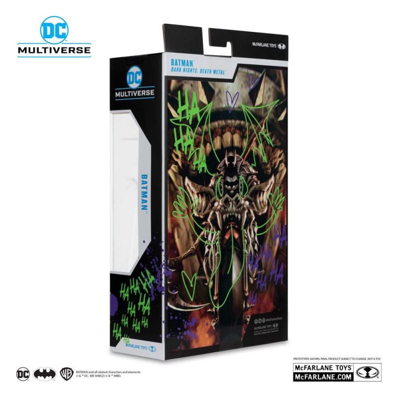 DC Multiverse Action Figure Batman (Dark Nights: Death Metal) Jokerized (Gold Label) 18 cm 9