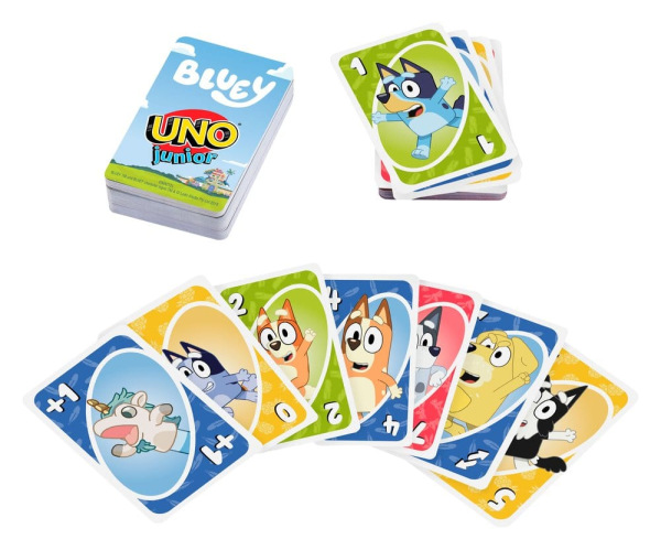 Bluey UNO Junior Card Game 1