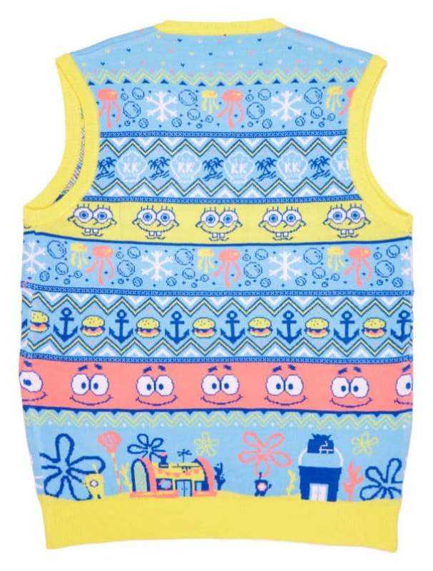 SpongeBob Squarepants Tank Top Christmas Size S 1