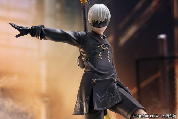 NieR:Automata Ver1.1a PVC Statue 1/7 YoRHa No. 9 Type S Covering Fire 31 cm