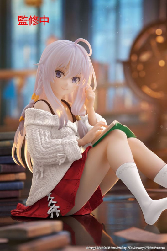 Wandering Witch: The Journey of Elaina PVC Statue Desktop Cute Figure Elaina Casual Clothes Ver. Ren 4
