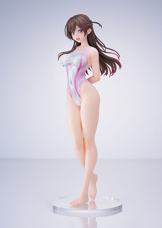 Rent-a-Girlfriend PVC Statue 1/7 Chizuru Mizuhara Pink Line Swimwear Ver. 25 cm 6