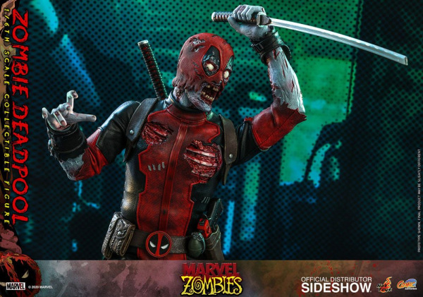Marvel Zombies Comic Masterpiece Action Figure 1/6 Zombie Deadpool 31 cm 13
