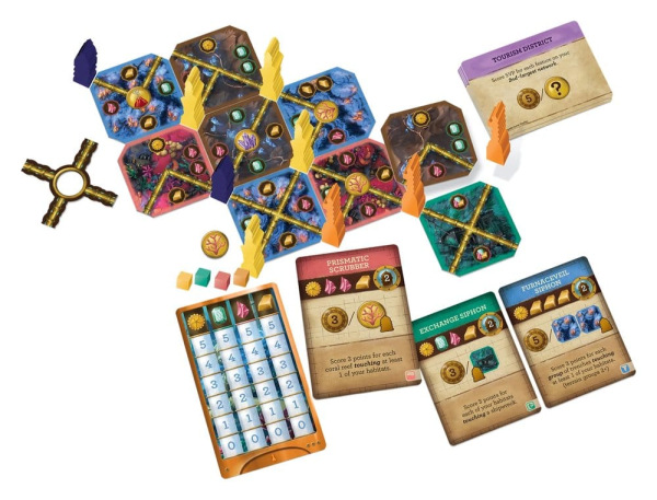 Steam Kingdom Board Game *English Version* 3