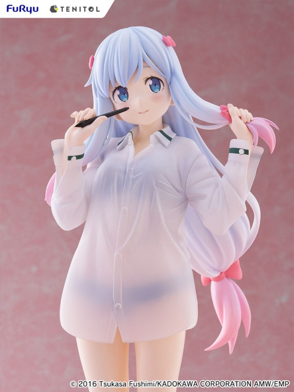 Eromanga Sensei Tenitol Tall PVC Statue Sagiri Izumi Shirts Ver. 30 cm 5
