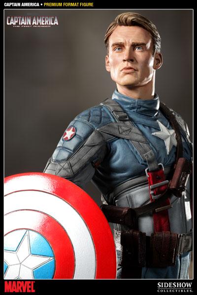 Captain america First Avenger Premium Format Statue - Sideshow