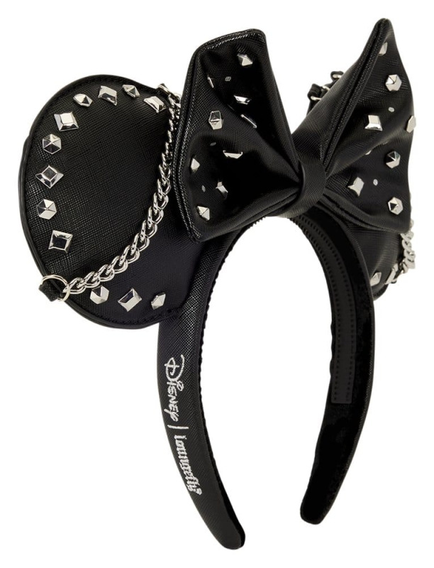 Minnie Mouse by Loungefly Ears Headband Studs & Chains 3