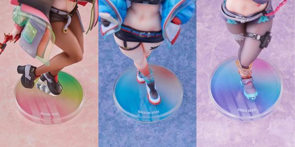 Gridman Universe PVC Statues 3-Pack 1/7 Rikka Takarada, Akane Shinjo, Yume Minami: Dreamy Divas Ver. 12