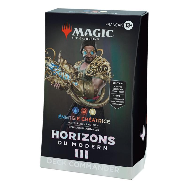 Magic the Gathering Horizons du Modern 3 Commander Decks Display (4) french