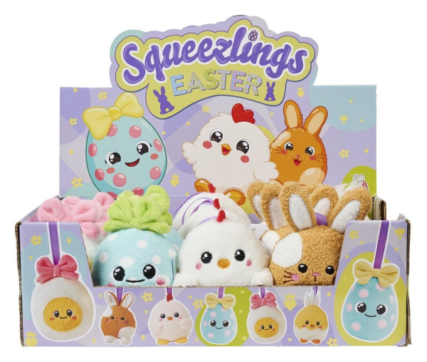 Squeezlings Plush Figure 5-Pack Display (20) 2