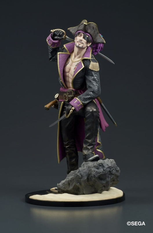 Like a Dragon: Pirate Yakuza in Hawaii DIGSTA PVC Figure Captain Majima (Goro Majima) 18 cm 1