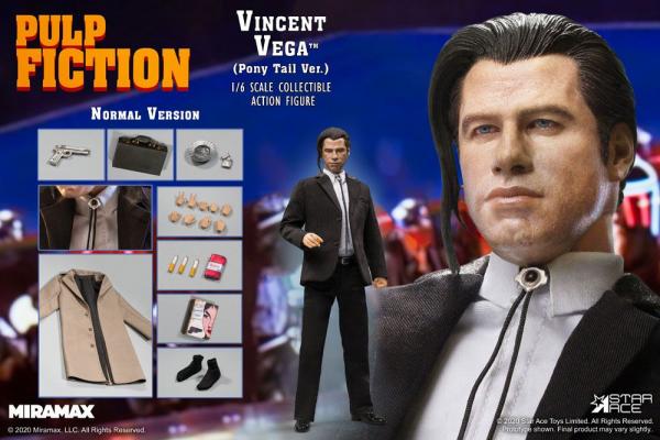 Pulp Fiction: Vincent Vega 2.0 (Pony Tail) 1/6 Action Figure - Star Ace Toys