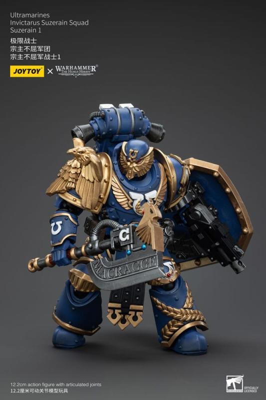 Warhammer The Horus Heresy Action Figure 1/18 Ultramarines Invictarus Suzerain Squad Suzerain 1 12 c