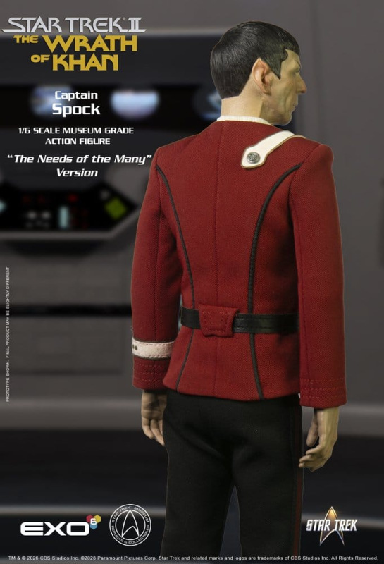 Star Trek: The Wrath of Khan Action Figure 1/6 Captain Spock Needs of the Many Version 30 cm 5