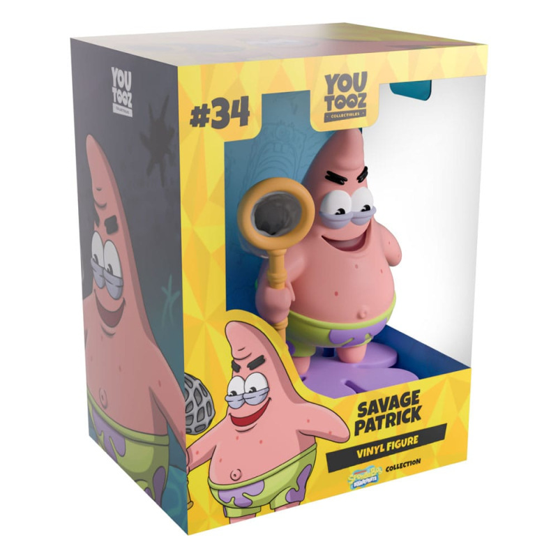 SpongeBob SquarePants Vinyl Figure Savage Patrick 11 cm 1