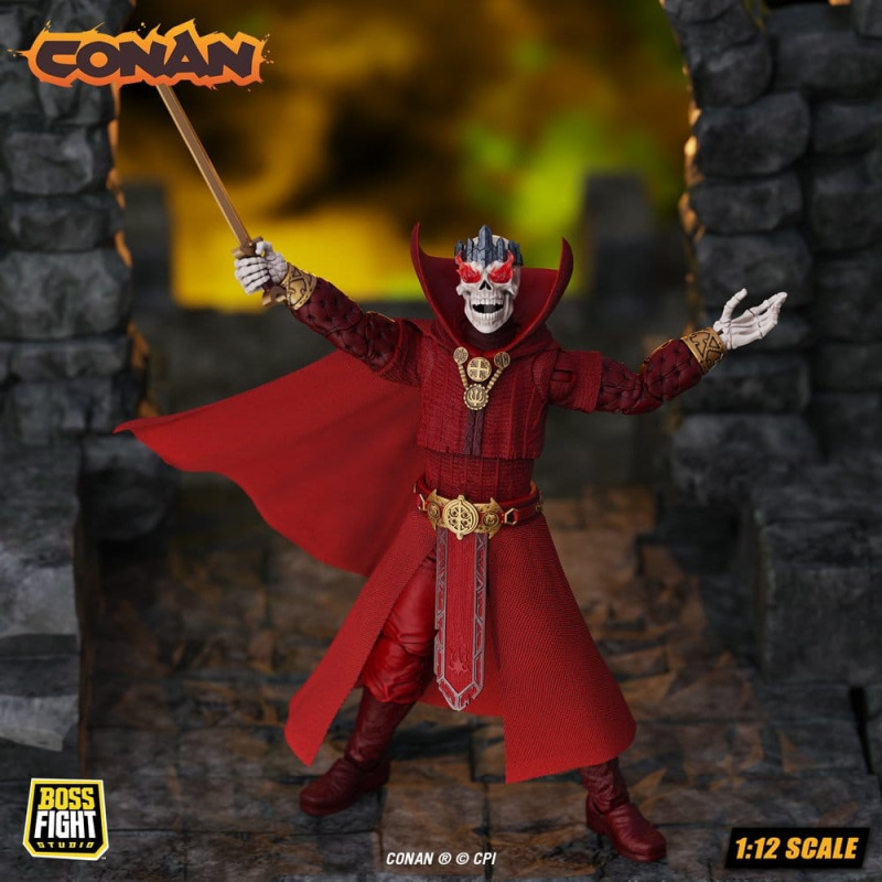 Conan Epic H.A.C.K.S. Action Figure 1/12 Thulsa Doom: Undead Sorcerer 2