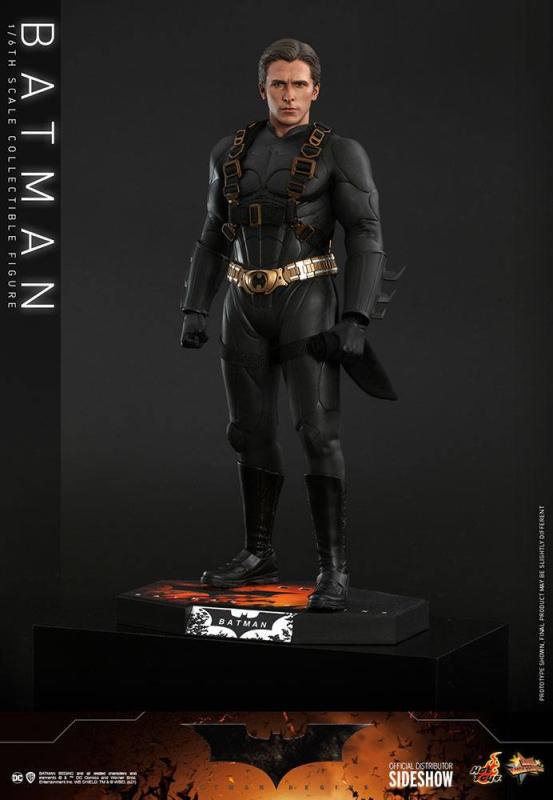 Batman Begins Movie Masterpiece Action Figure 1/6 Batman Hot Toys Exclusive 32 cm