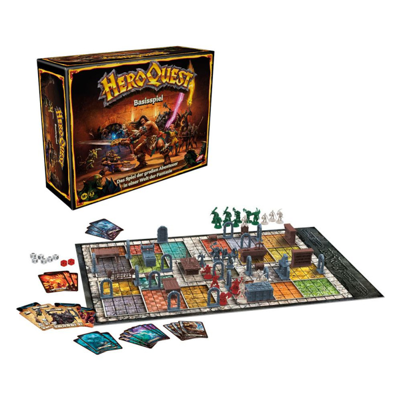 HeroQuest Board Game Basisspiel german 2